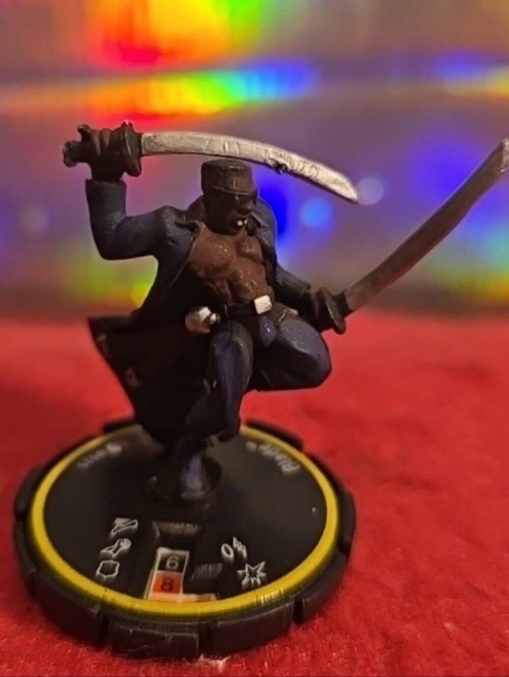 091726 Marvel Heroclix Blade # 025 Wizkids 2002 Figure studio 77a